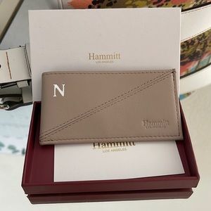 Hammitt leather card holder